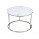 Комплект SIGNAL ATLANTA B (2 стола журнальных) белый мрамор/хром